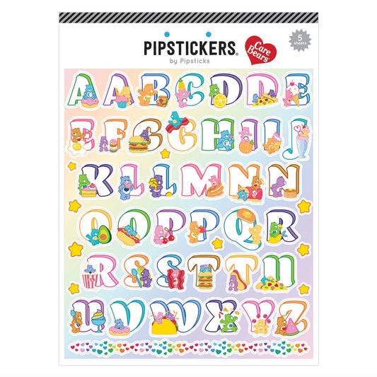 Care Bears Beary Hungry Big Alphabet Stickers
