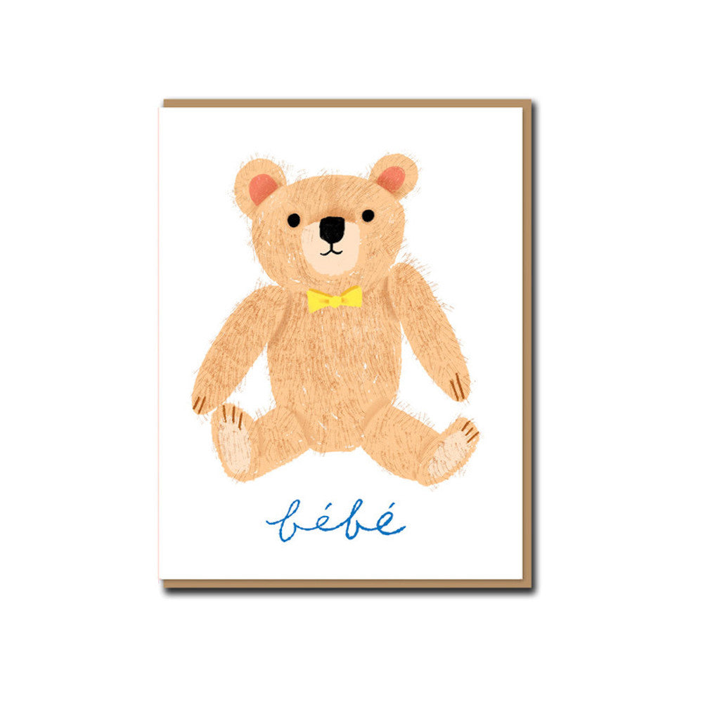 Bebe Teddy Greeting Card