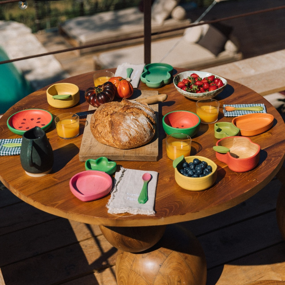 The Radish Plate & Spoon Set