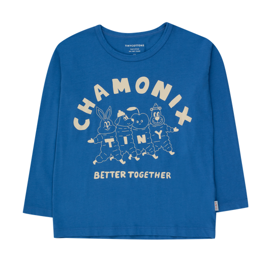 Chamonix Long Sleeve Tee Blue