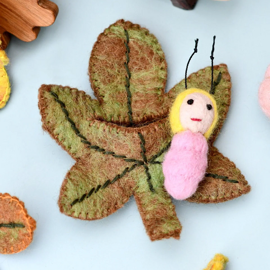 Felt Chestnut Leaf Baby