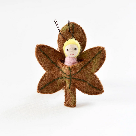 Felt Chestnut Leaf Baby