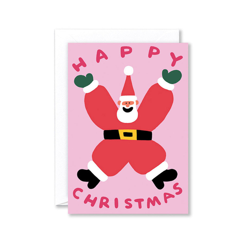 Christmas Santa Greeting Card