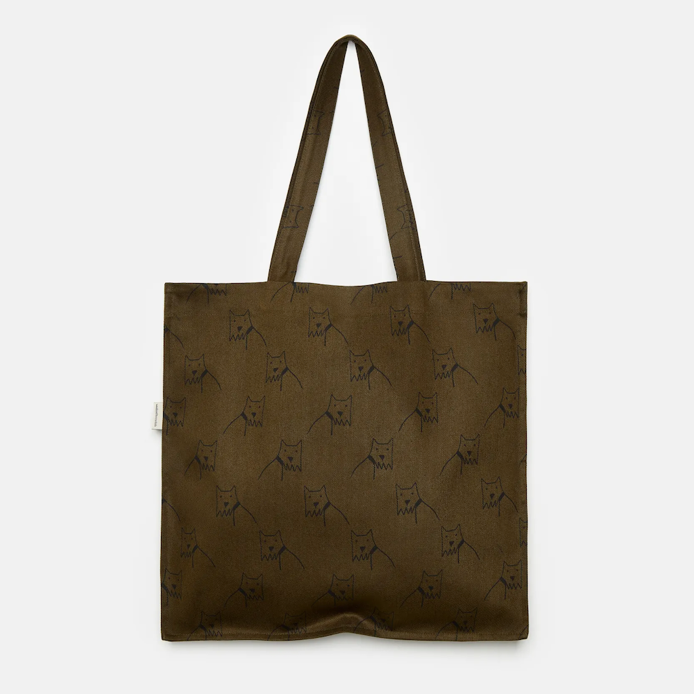 City Dog All Over Canvas Bag