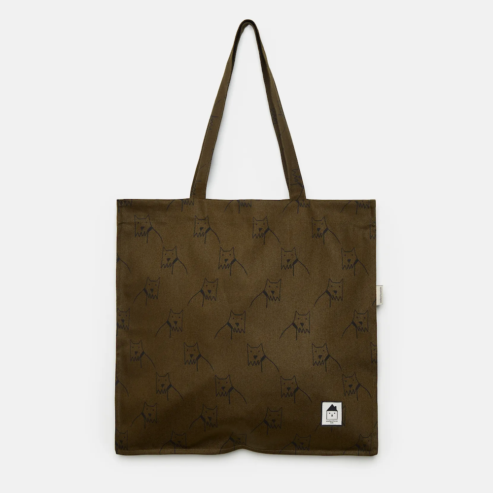 City Dog All Over Canvas Bag