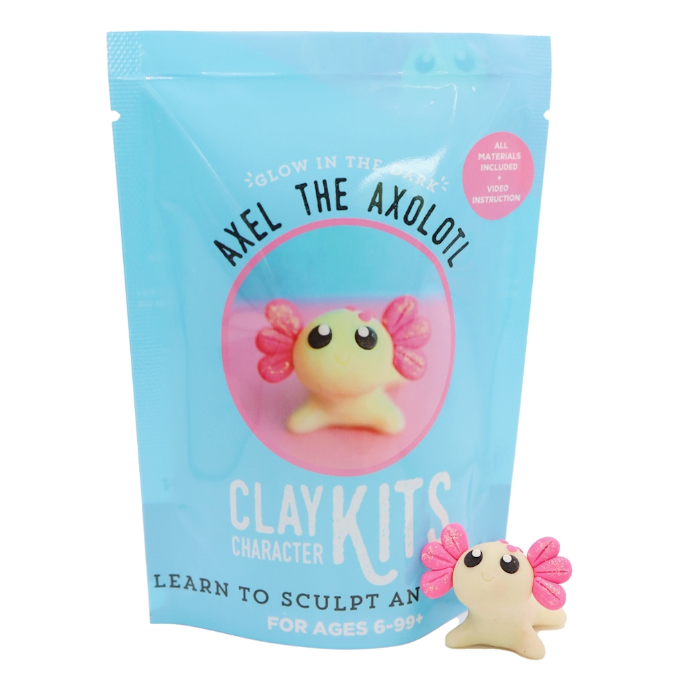 Axel The Axolotl DIY Polymer Clay Kit