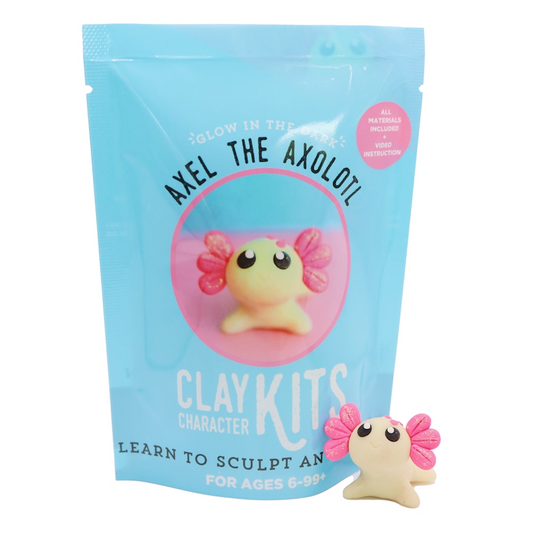 Axel The Axolotl DIY Polymer Clay Kit