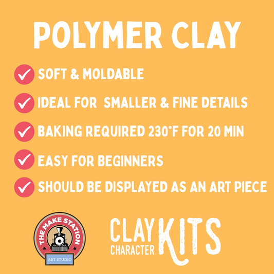 Cappy The Capybara DIY Polymer Clay Kit