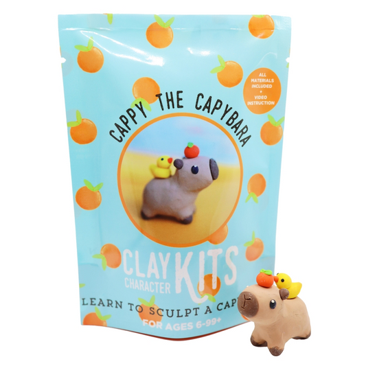 Cappy The Capybara DIY Polymer Clay Kit