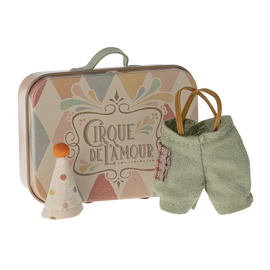 Clown Clothes in Suitcase Little Brother