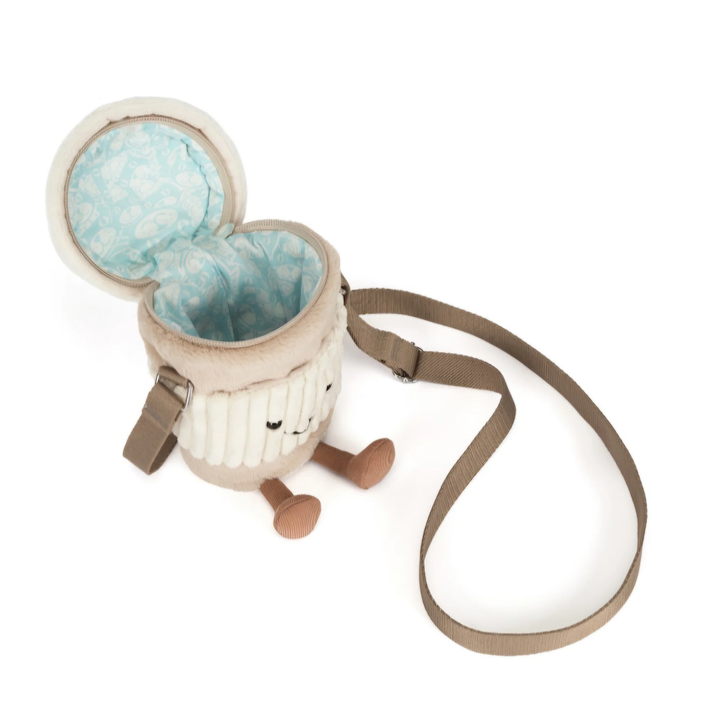 Amuseables Perkle Coffee Shoulder Bag