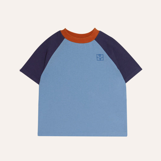 Colour Block Blue Kids T-Shirt