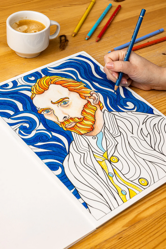 Colouring Book Van Gogh