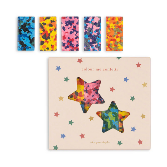 Confetti Crayons Multi Star