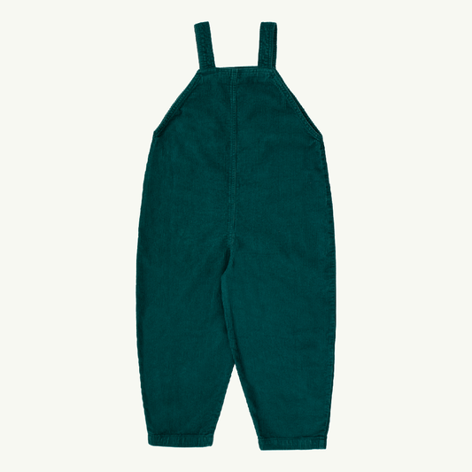 Corduroy Dungaree Dark Green