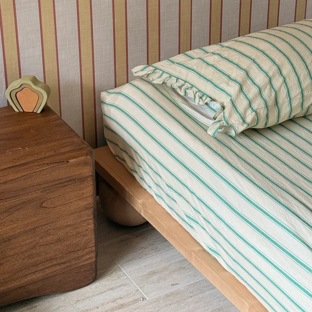 Limencello Fitted Cot Sheet