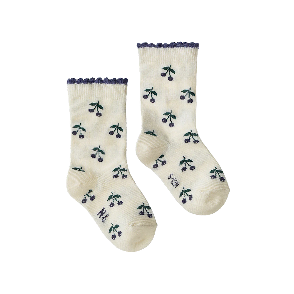 Organic Cotton Socks Winter Berries