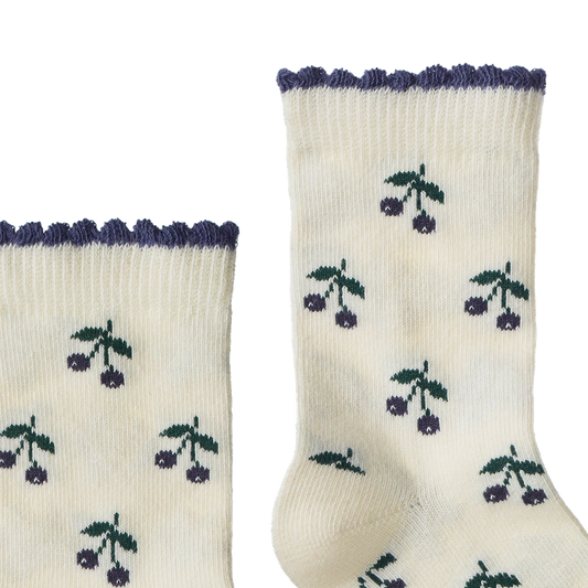 Organic Cotton Socks Winter Berries