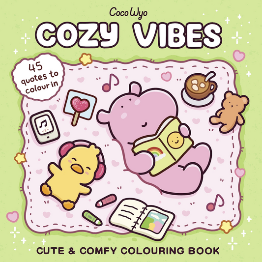 Cozy Vibes Colouring Book