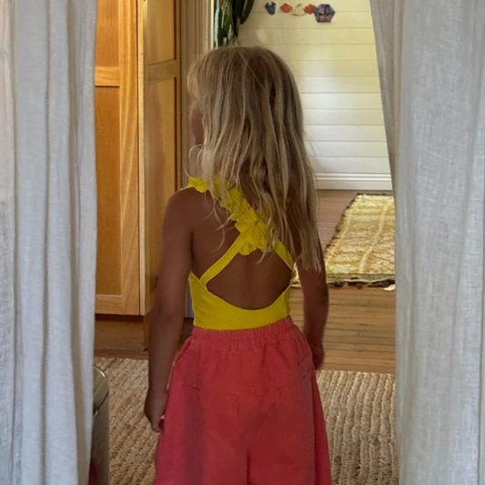Lola Full Piece Swimsuit Sunny
