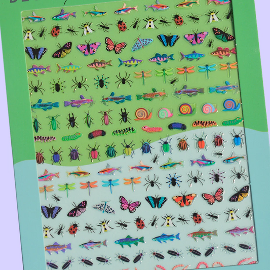 Critters Nail Art Stickers