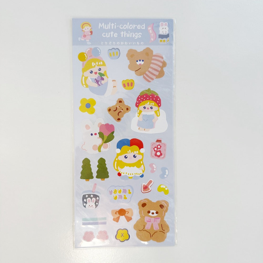 Cute Sticker Sheets Assorted