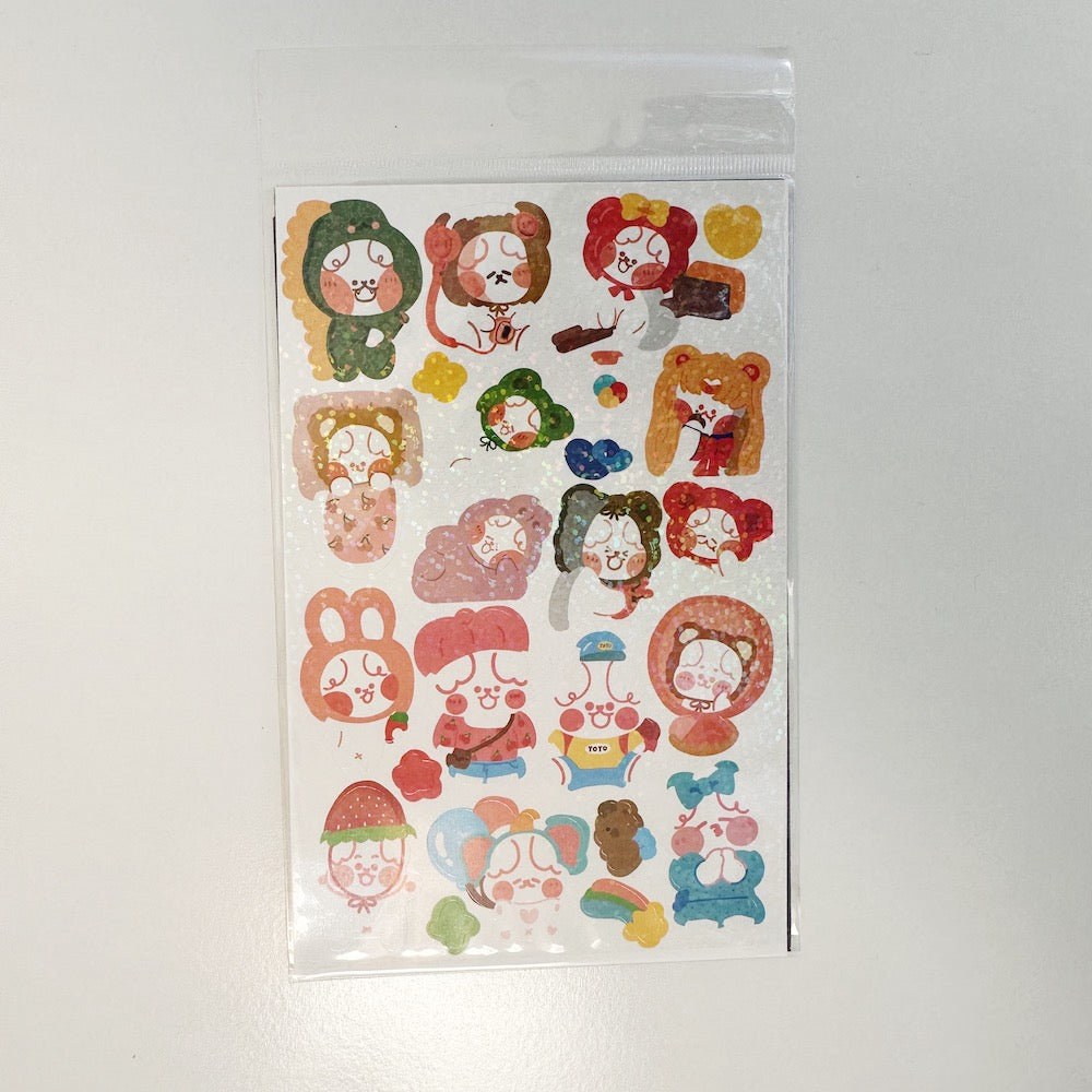 Cute Sticker Sheets Assorted