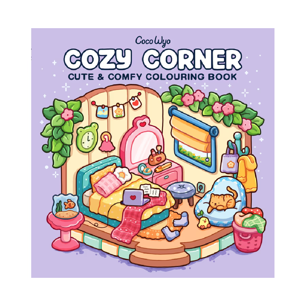Cute & Cosy Colouring Book