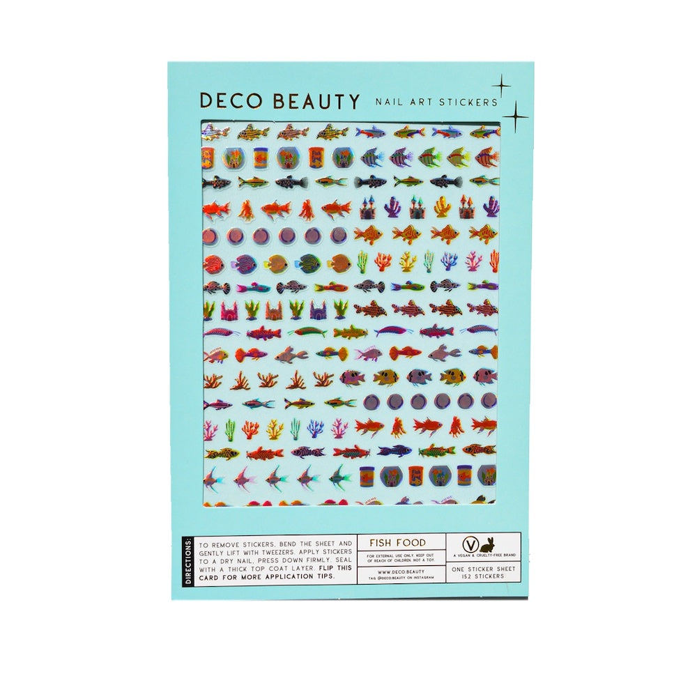Fish Food Nail Art Stickers