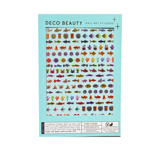 Fish Food Nail Art Stickers