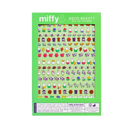 Miffy At The Farm Nail Art Stickers