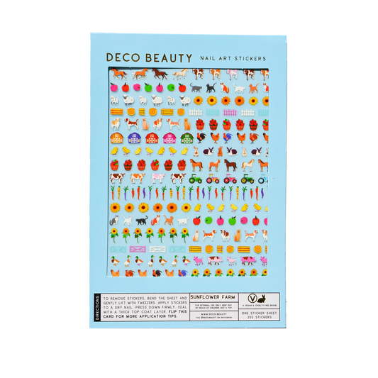 Sunflower Farm Nail Art Stickers