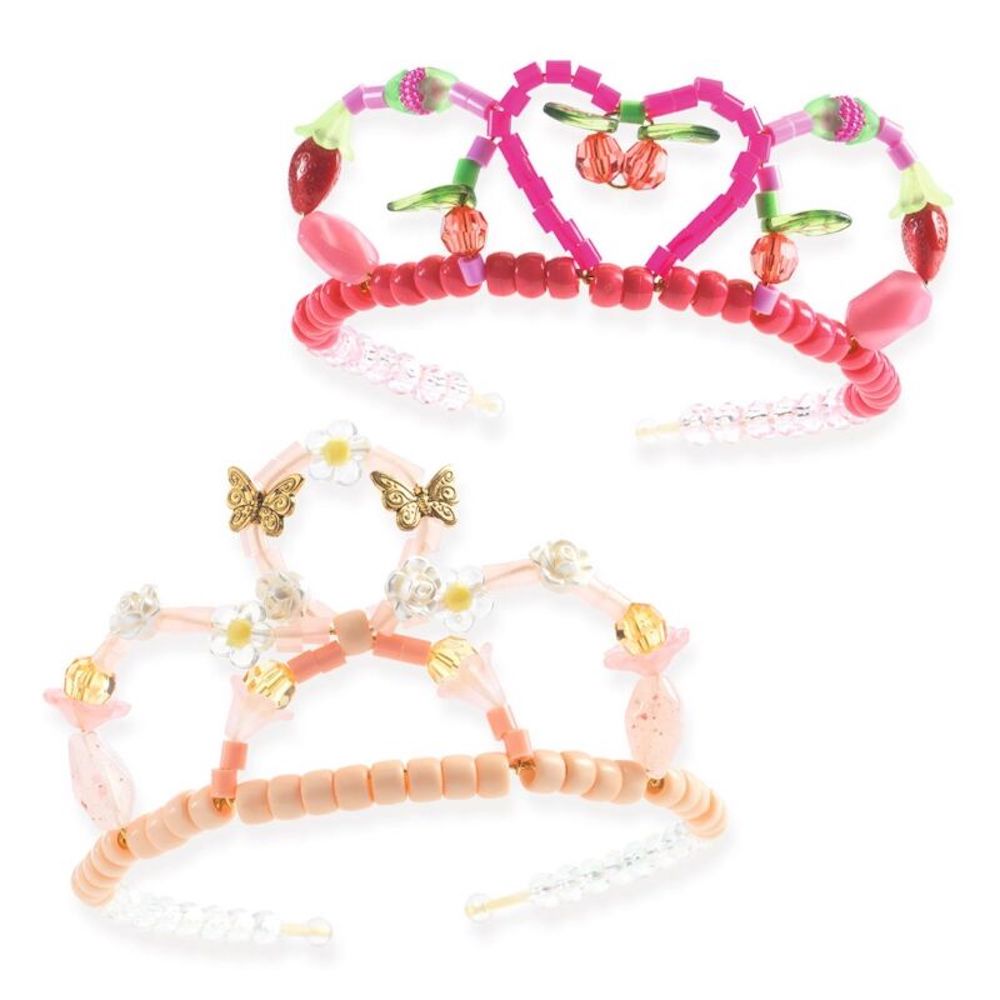 Duo of Tiaras Pink Bead Kit