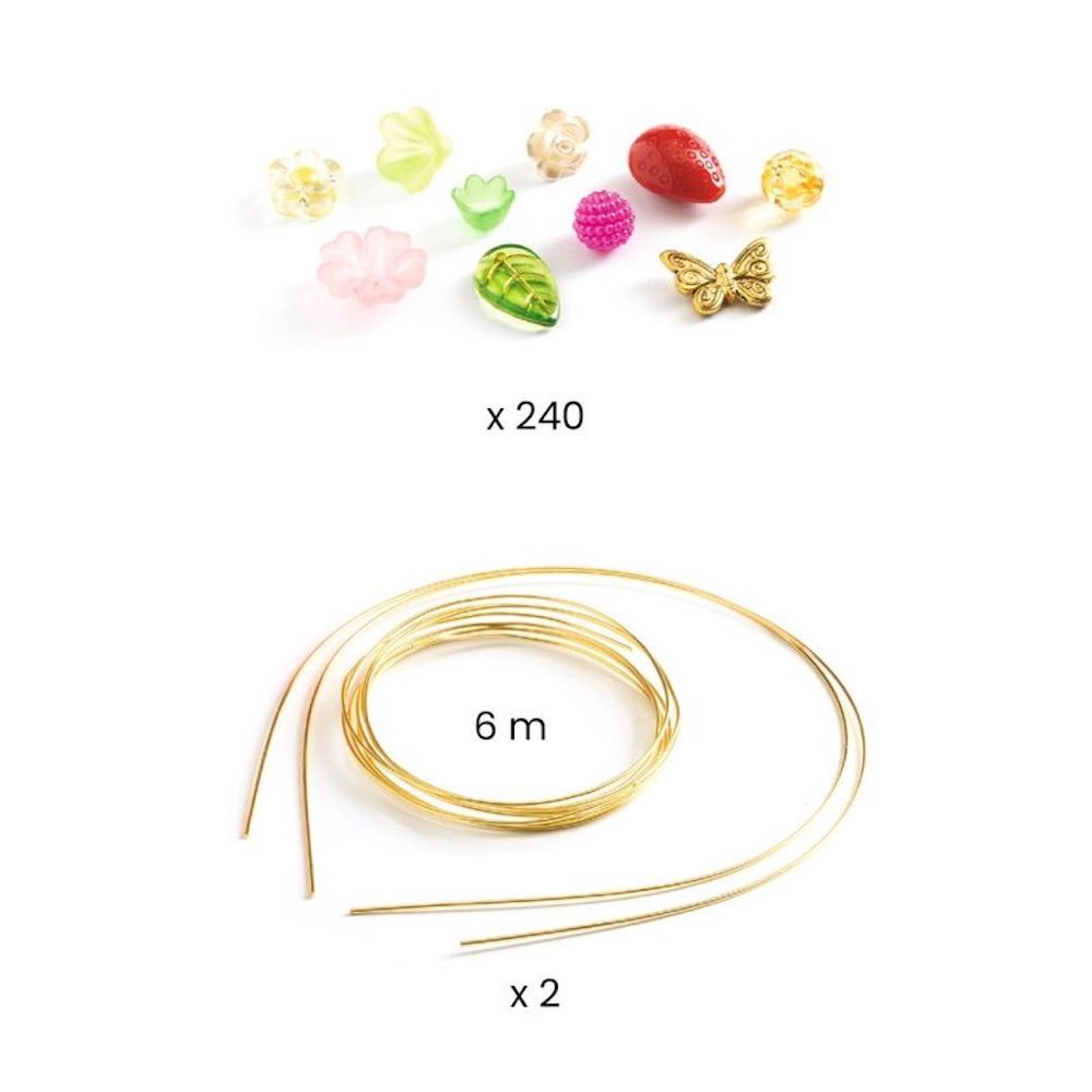 Duo of Tiaras Pink Bead Kit