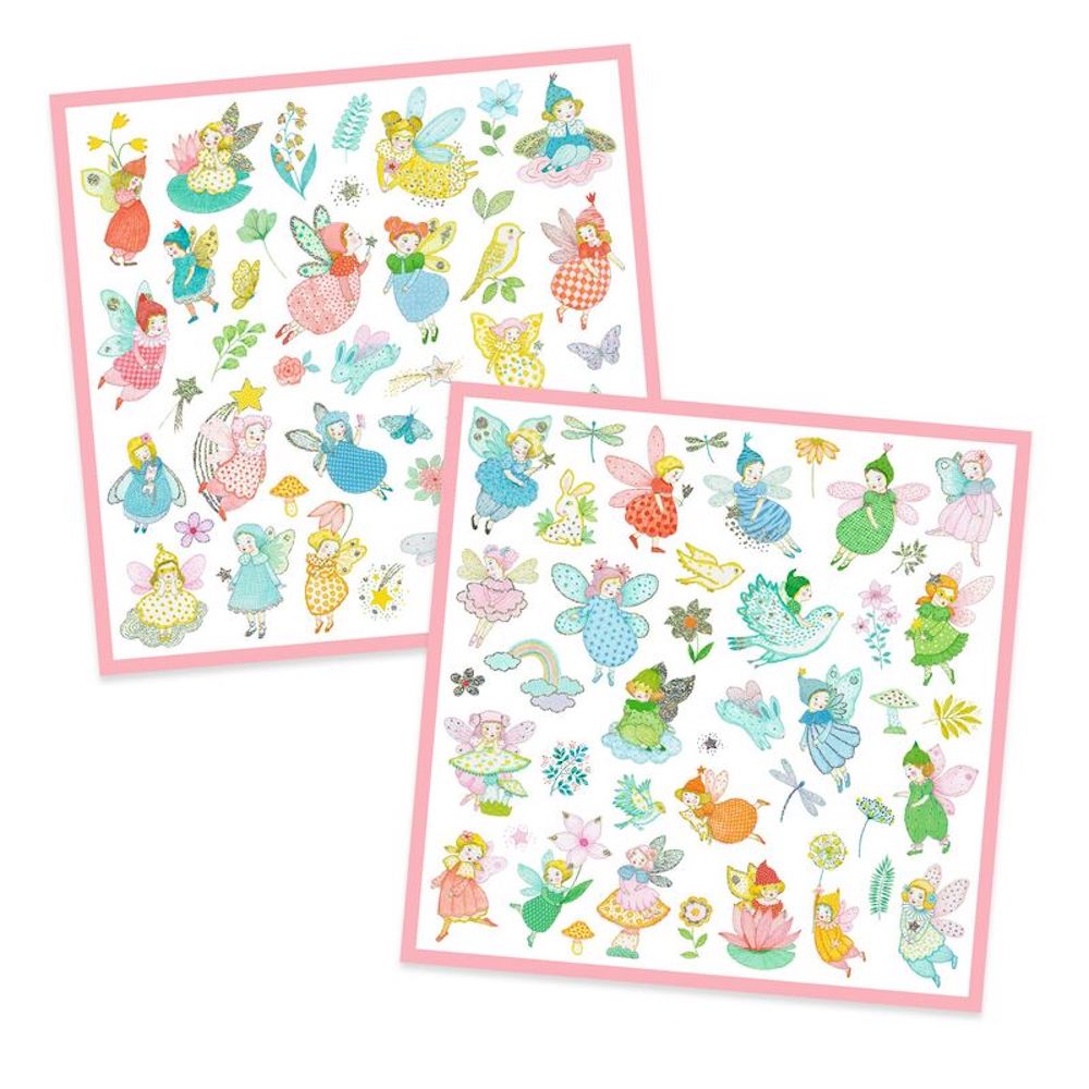 Sparkly Fairies Metallic Sticker Set