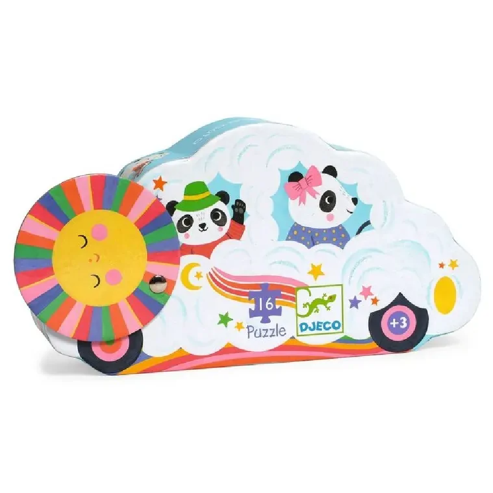 Cloud Car Puzzle 16pc