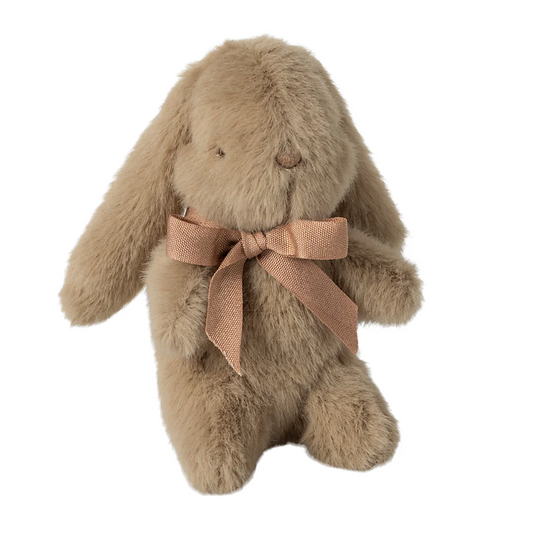 Mini Bunny Plush Dusty Brown