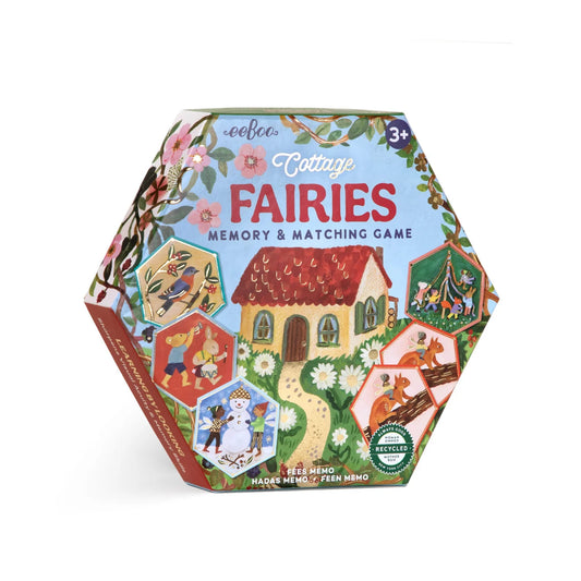 Cottage Fairies Memory + Matching Game