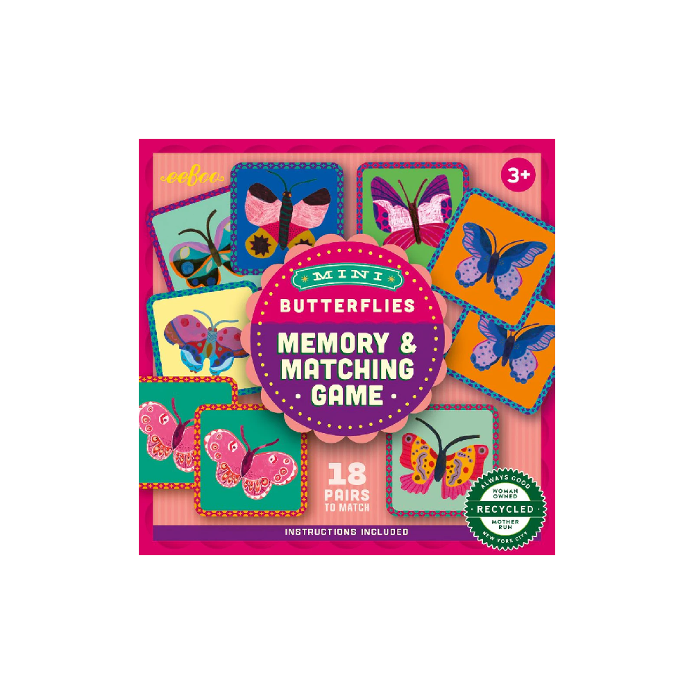 Mini Memory Game Butterflies