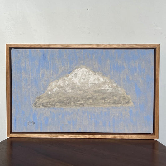 Joyful Cloud Original Framed Drawing