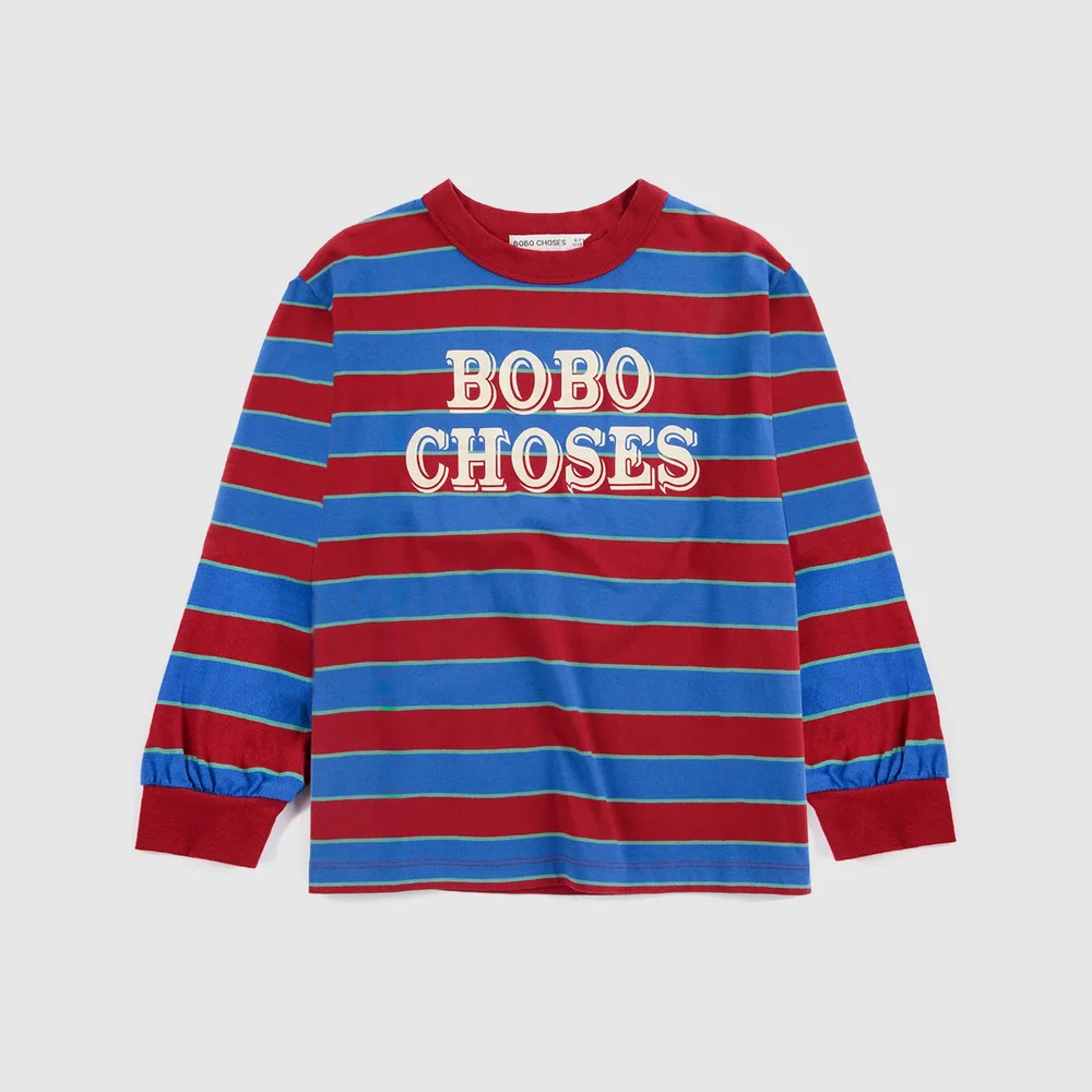 Bobo Choses Embossed Long Sleeve T-Shirt