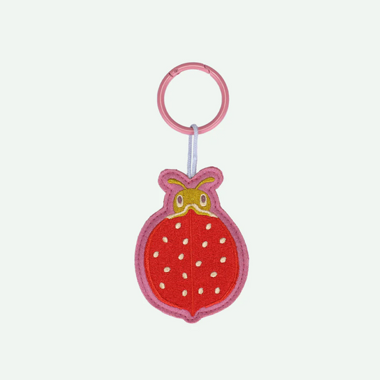 Embroidered Keychain Ladybird