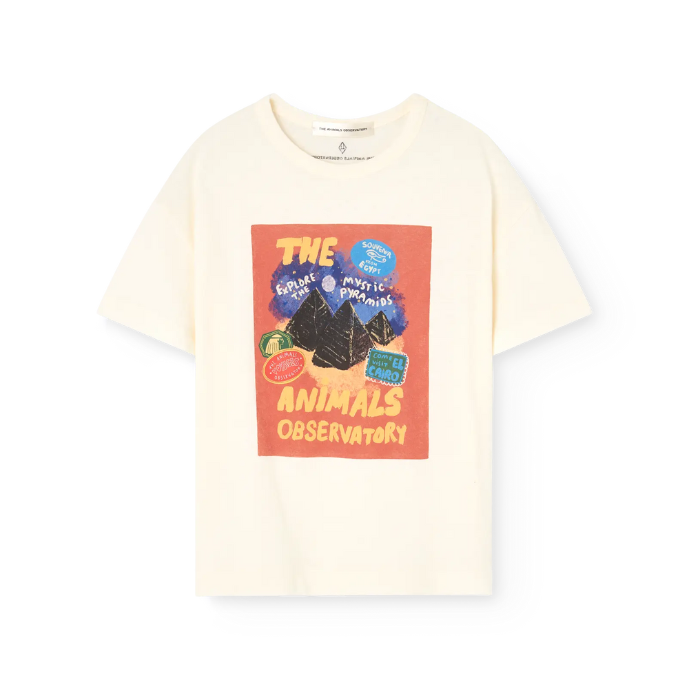 Dunker Kid T-Shirt White - flat front