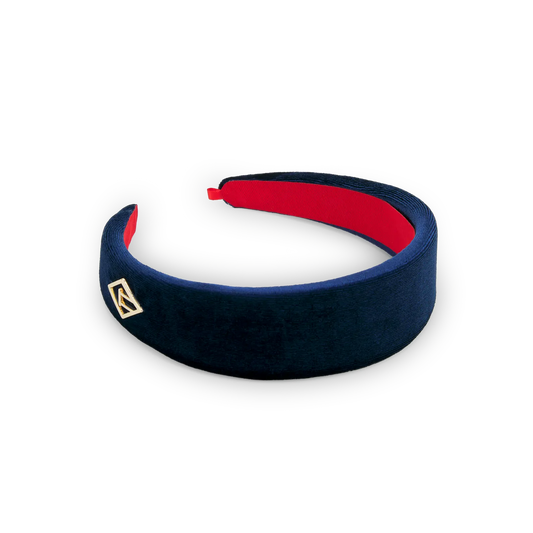 Pika Accessories Headband Navy - flat front