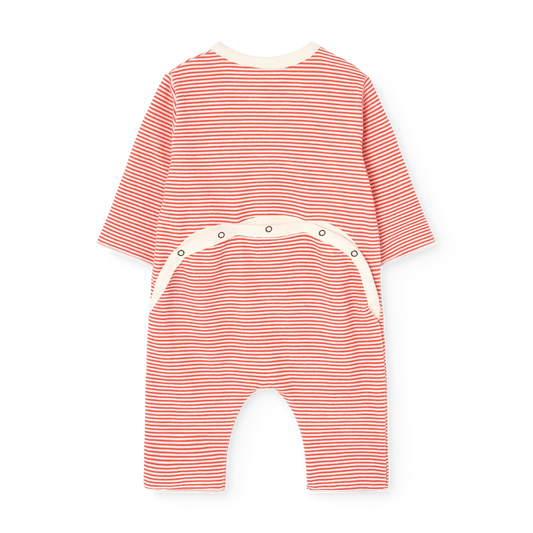 Owl Baby Pajama - flat back