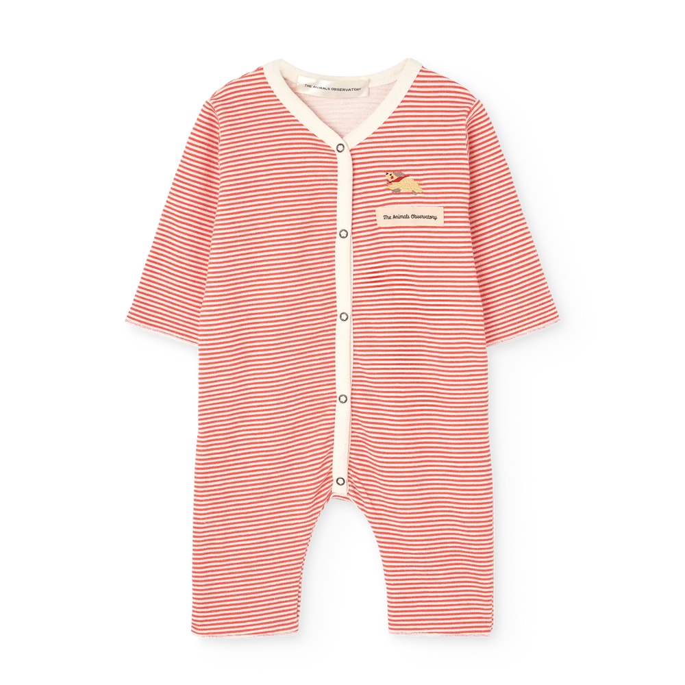 Owl Baby Pajama - flat front