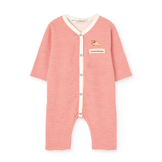 Owl Baby Pajama - flat front