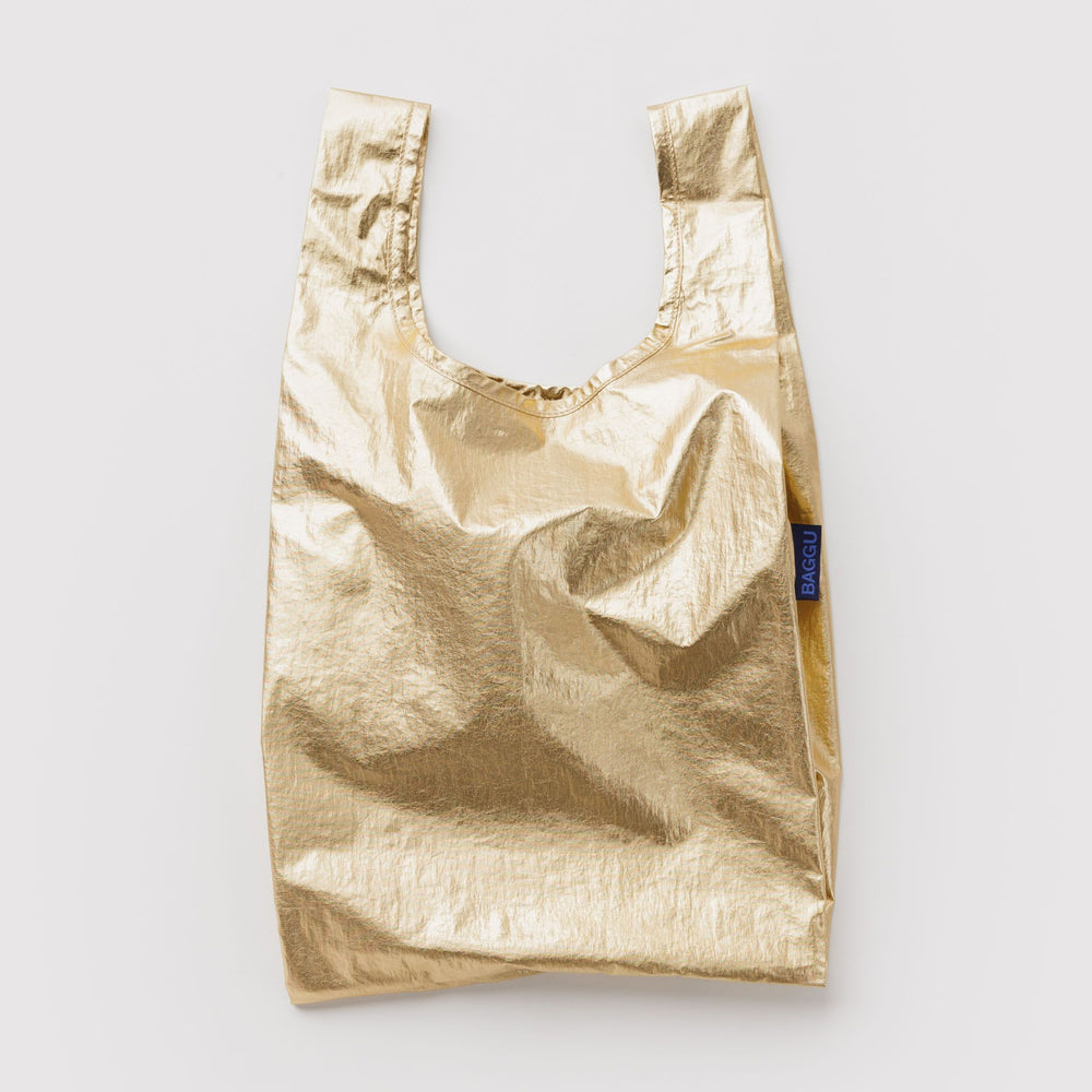 Baby Baggu Gold Metallic