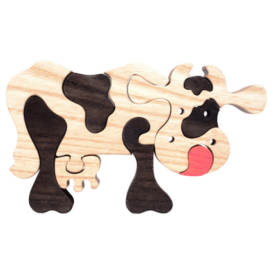 Wooden Cow Puzzle