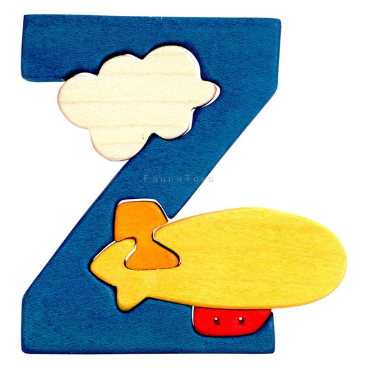 Wooden Puzzle Z - Zeppelin